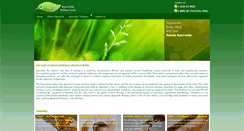 Desktop Screenshot of amalaayurcare.com